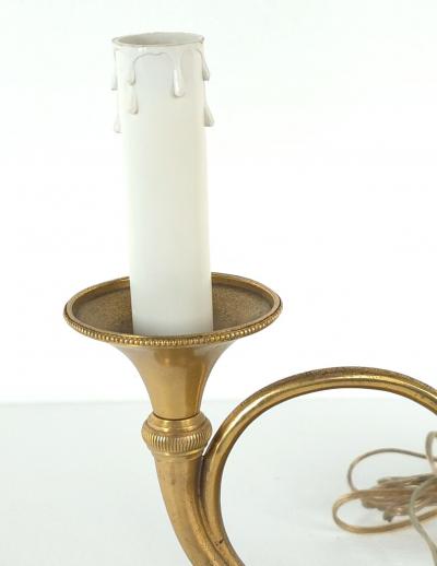 Vintage French Bouillotte Lamp circa 1950