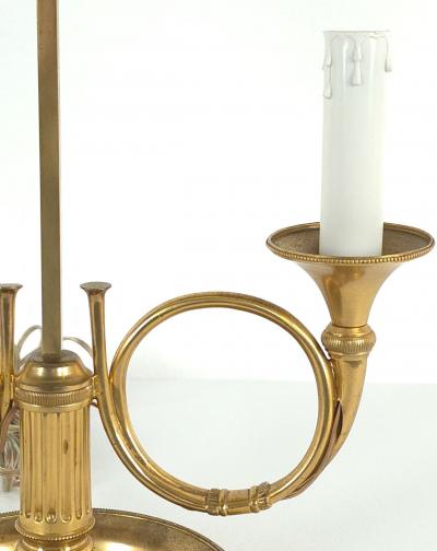 Vintage French Bouillotte Lamp circa 1950