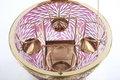 Vintage French Cut Crystal Whiskey Cave