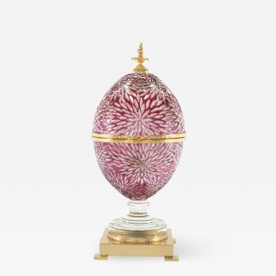 Vintage French Cut Crystal Whiskey Cave