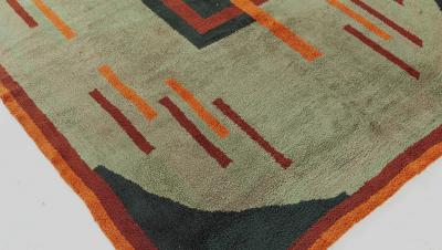 Vintage French Deco Rug