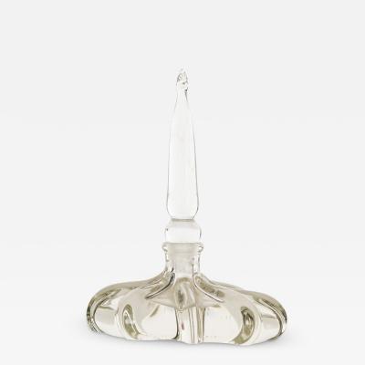 Vintage French Glass Perfume Bottle