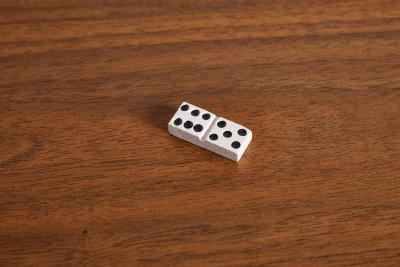 Vintage French Marble Domino Set