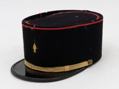 Vintage French Military Academy Officers Hat Mid Century