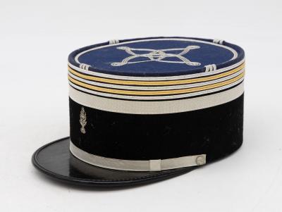 Vintage French Military Academy Officers Hat Mid Century