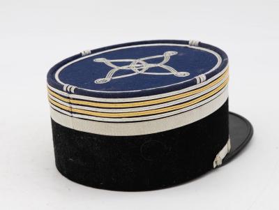 Vintage French Military Academy Officers Hat Mid Century
