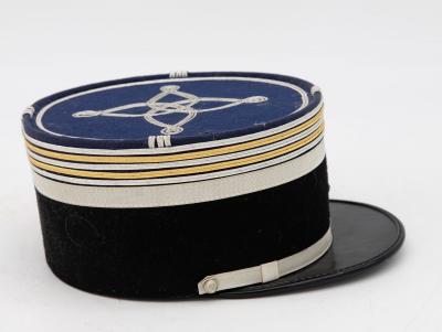 Vintage French Military Academy Officers Hat Mid Century