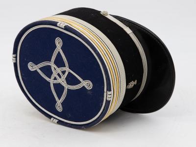 Vintage French Military Academy Officers Hat Mid Century