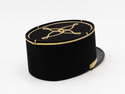 Vintage French Military Academy Officers Hat Mid Century