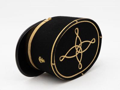 Vintage French Military Academy Officers Hat Mid Century