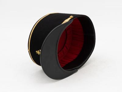 Vintage French Military Academy Officers Hat Mid Century