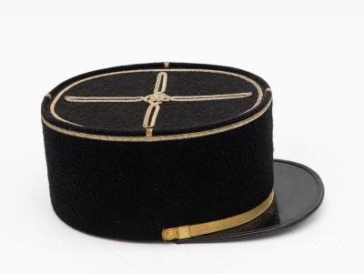 Vintage French Military Academy Officers Hat Mid Century