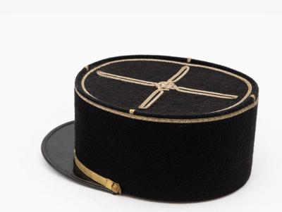 Vintage French Military Academy Officers Hat Mid Century