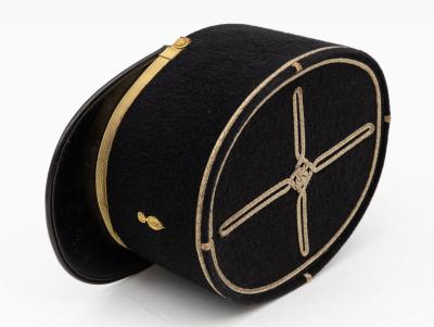 Vintage French Military Academy Officers Hat Mid Century