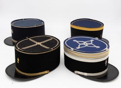 Vintage French Military Academy Officers Hat Mid Century