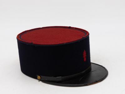 Vintage French Military Academy Officers Hat Mid Century