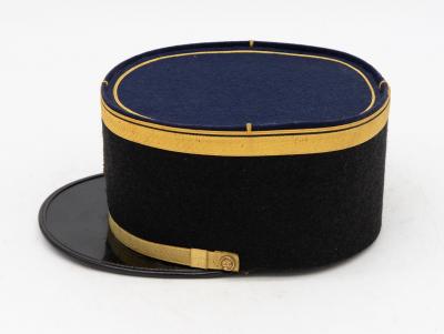 Vintage French Military Academy Officers Hat Mid Century