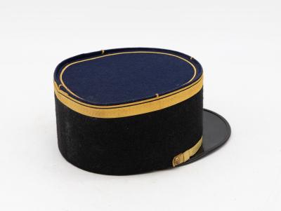 Vintage French Military Academy Officers Hat Mid Century