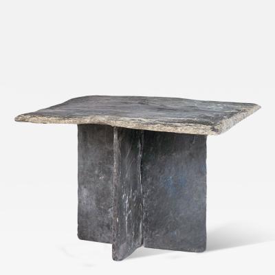 Vintage French Slate Table