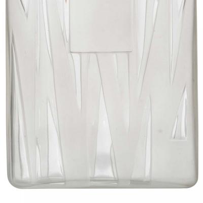 Vintage Frosted Glass Perfume Bottle
