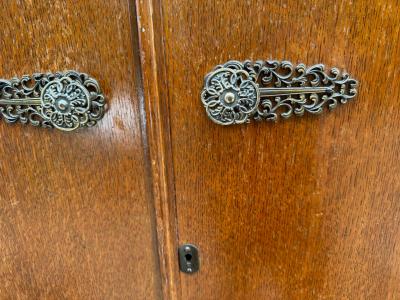 Vintage Gentlemen Armoire Wardrobe