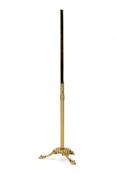 Vintage Gilt Metal Standing Frame Display Stand