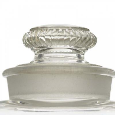 Vintage Glass Vanity Jar