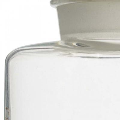 Vintage Glass Vanity Jar