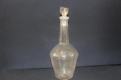 Vintage Gold Flecked Murano Carafe 1950s