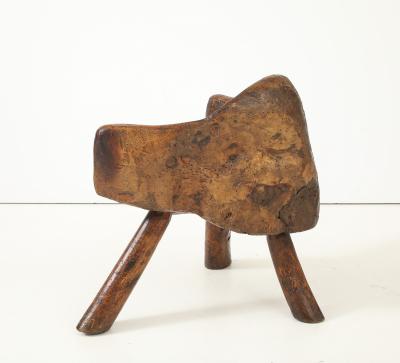 Vintage Hand Carved Wood Chair