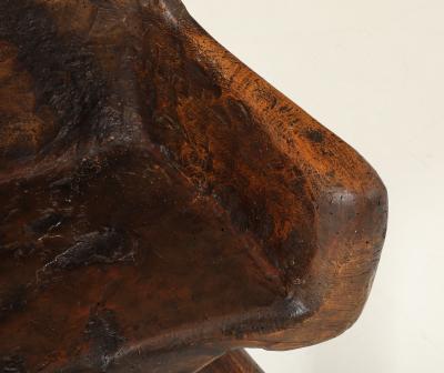 Vintage Hand Carved Wood Chair