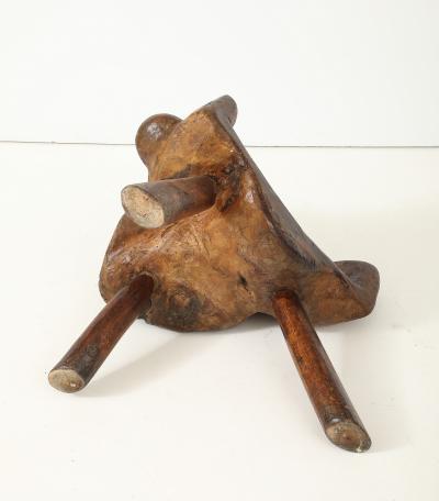 Vintage Hand Carved Wood Chair