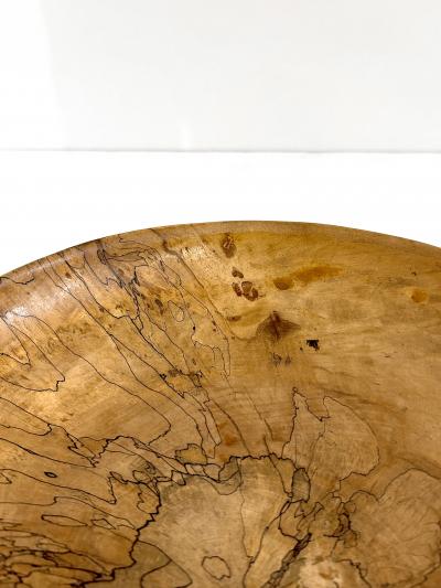 Vintage Hand Turned Maple Centerpiece