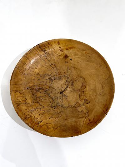 Vintage Hand Turned Maple Centerpiece