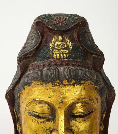 Vintage Head of Quan Yin