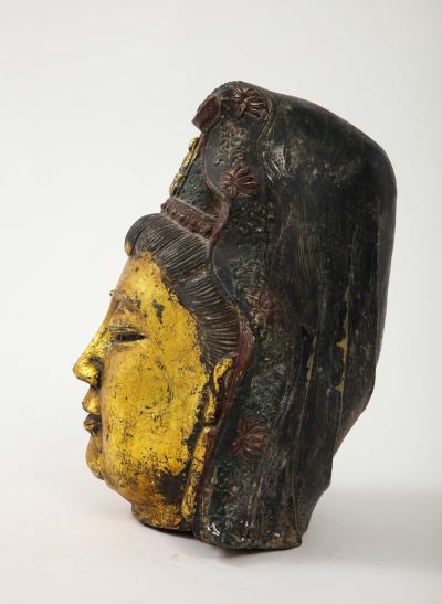 Vintage Head of Quan Yin