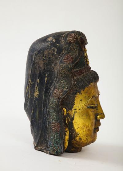 Vintage Head of Quan Yin