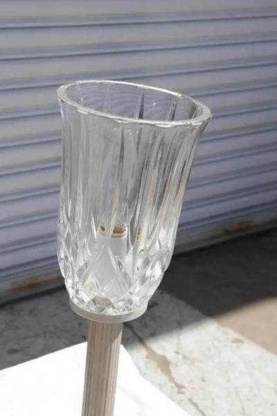 Vintage Hollywood Regency Style Torchiere Lamp