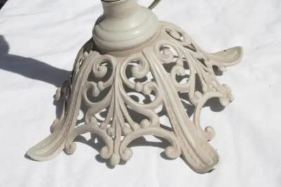 Vintage Hollywood Regency Style Torchiere Lamp