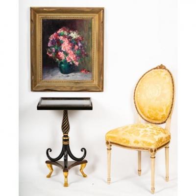 Vintage Impressionist Still Life Oil Painting Irene D Fowler Attributed