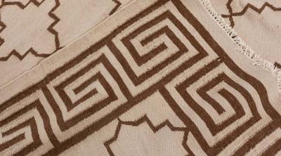 Vintage Indian Dhurrie Rug