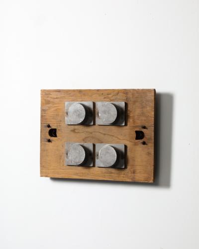 Vintage Industrial Component on Board United States 20th C