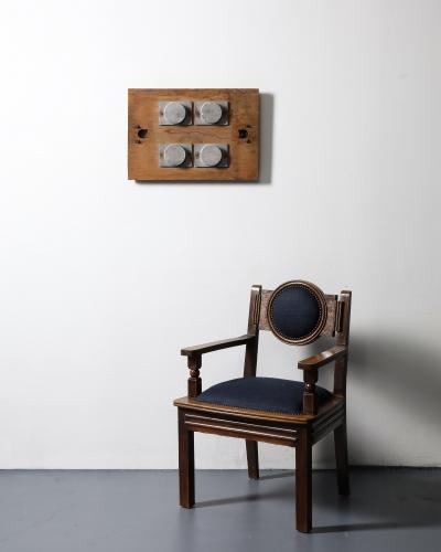 Vintage Industrial Component on Board United States 20th C