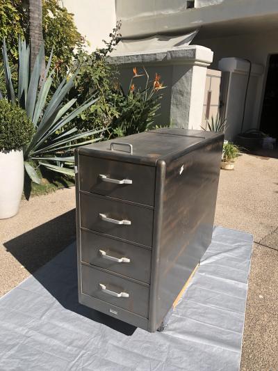 Vintage Industrial steel file