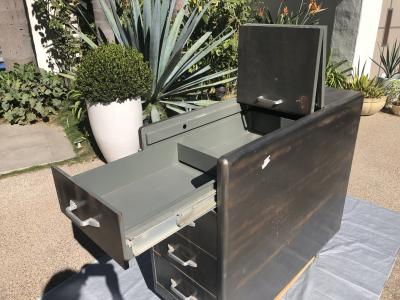 Vintage Industrial steel file