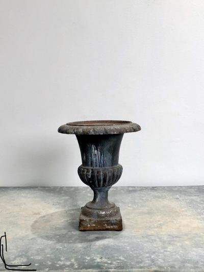 Vintage Iron Urn