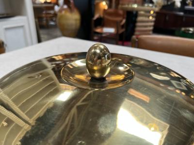 Vintage Italian Brass Center Bowl 1960s