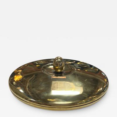 Vintage Italian Brass Center Bowl 1960s