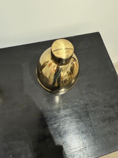 Vintage Italian Brass Cocktail Shaker 1950s