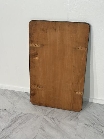 Vintage Italian Brass Wall Mirror 1960s